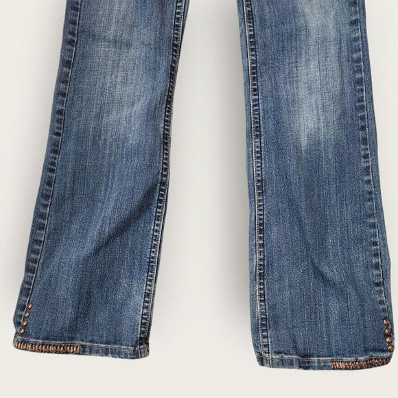 Cowgirl Tuff Co. Jeans Women's Sz 30x32 Copper Gypsy Bootcut Embroidered - Picture 6 of 10